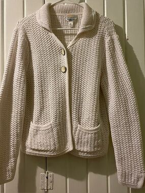 Talbots vintage made in Hong Kong cardigan sweater-petite X-large EUC